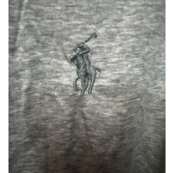 Polo Ralph Lauren Knit Dress Shirt Mens Button Down Long Sleeves Gray Size XXL - Picture 5 of 10